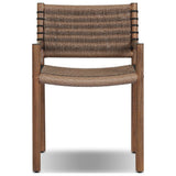 Pura Outdoor Dining Chair, Faux Dark Hyacinth by Four Hands — FRT_1