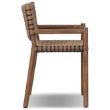 Pura Outdoor Dining Chair, Faux Dark Hyacinth by Four Hands — SID_1