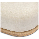 Osiris Outdoor Chaise, Jasper Natural by Four Hands — DET_1