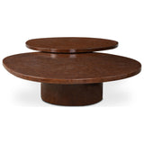 Fern Outdoor Nesting Coffee Tables, Cafe Concrete by Four Hands — FRT_1