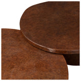 Fern Outdoor Nesting Coffee Tables, Cafe Concrete by Four Hands — DET_1