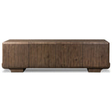 Giada Media Console, Grey Oak Veneer by Four Hands — FRT_1