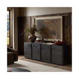 Clemens Media Console, Dark Espresso Reclaimed French Oak by Four Hands — ESS_1
