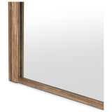 Roel Floor Mirror, Distressed Light Pine by Amber Lewis x Four Hands — DET_1