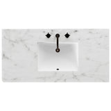 Chiara Single Wide Vanity, Satin Light Wash Oak Veneer by Four Hands — TOP_1