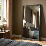 Koji Floor Mirror, Olive