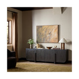 Ana Media Console, Smoked Black by Four Hands — ESS_1