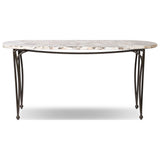 Idalia Desk, Dark Bronze Steel by Four Hands — FRT_1