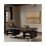Belfast Desk, Smoked Black Oak Veneer by Four Hands — ESS_1