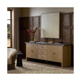 Garrison Media Console, Drifted Oak Thin Veneer by Four Hands — ESS_1