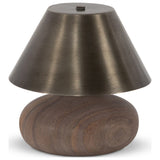 Ebba Cordless Table Lamp, Henna Marble Solid by Four Hands — PRM_1