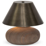 Ebba Cordless Table Lamp, Henna Marble Solid by Four Hands — PRM_1