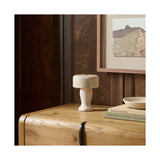 Taos Cordless Table Lamp, Natural Travertine by Four Hands — ESS_1