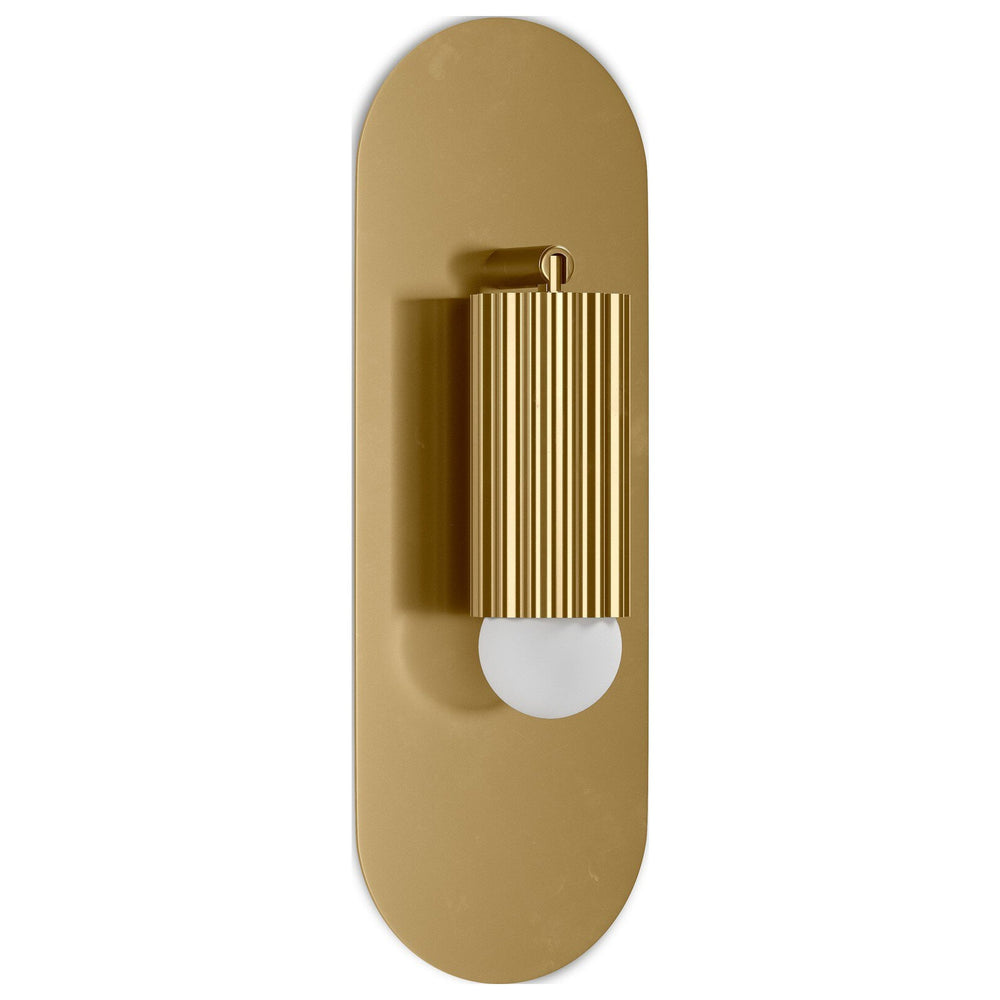 Vesta Flex Sconce, Burnished Brass by Four Hands — PRM_1