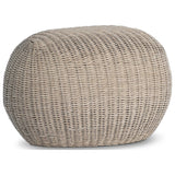 Remmick Outdoor Ottoman, Vintage White by Four Hands — PRM_1