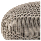 Remmick Outdoor Ottoman, Vintage White by Four Hands — DET_1