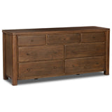 Alexander 7 Drawer Dresser, Warm Brown Mango by Amber Lewis x Four Hands — PRM_1