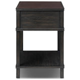 Patterson Nightstand, Smoked Black Veneer by Amber Lewis x Four Hands — SID_1