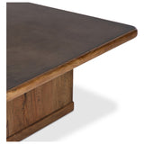 Dario Coffee Table, Rust Aluminum by Amber Lewis x Four Hands — DET_1