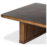Dario Coffee Table, Rust Aluminum by Amber Lewis x Four Hands — DET_1