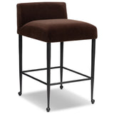 Corla Counter Stool, Monte Chocolate by Four Hands — PRM_1