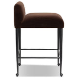 Corla Counter Stool, Monte Chocolate by Four Hands — SID_1