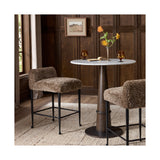 Corla Counter Stool, Taupe Shearling by Four Hands — ESS_1