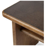 Dario End Table, Rust Aluminum by Amber Lewis x Four Hands — DET_1