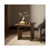 Dario End Table, Rust Aluminum by Amber Lewis x Four Hands — ESS_1