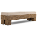 Sven Accent Bench, Merida Taupe by Amber Lewis x Four Hands — PRM_1