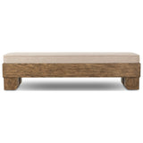 Sven Accent Bench, Merida Taupe by Amber Lewis x Four Hands — FRT_1