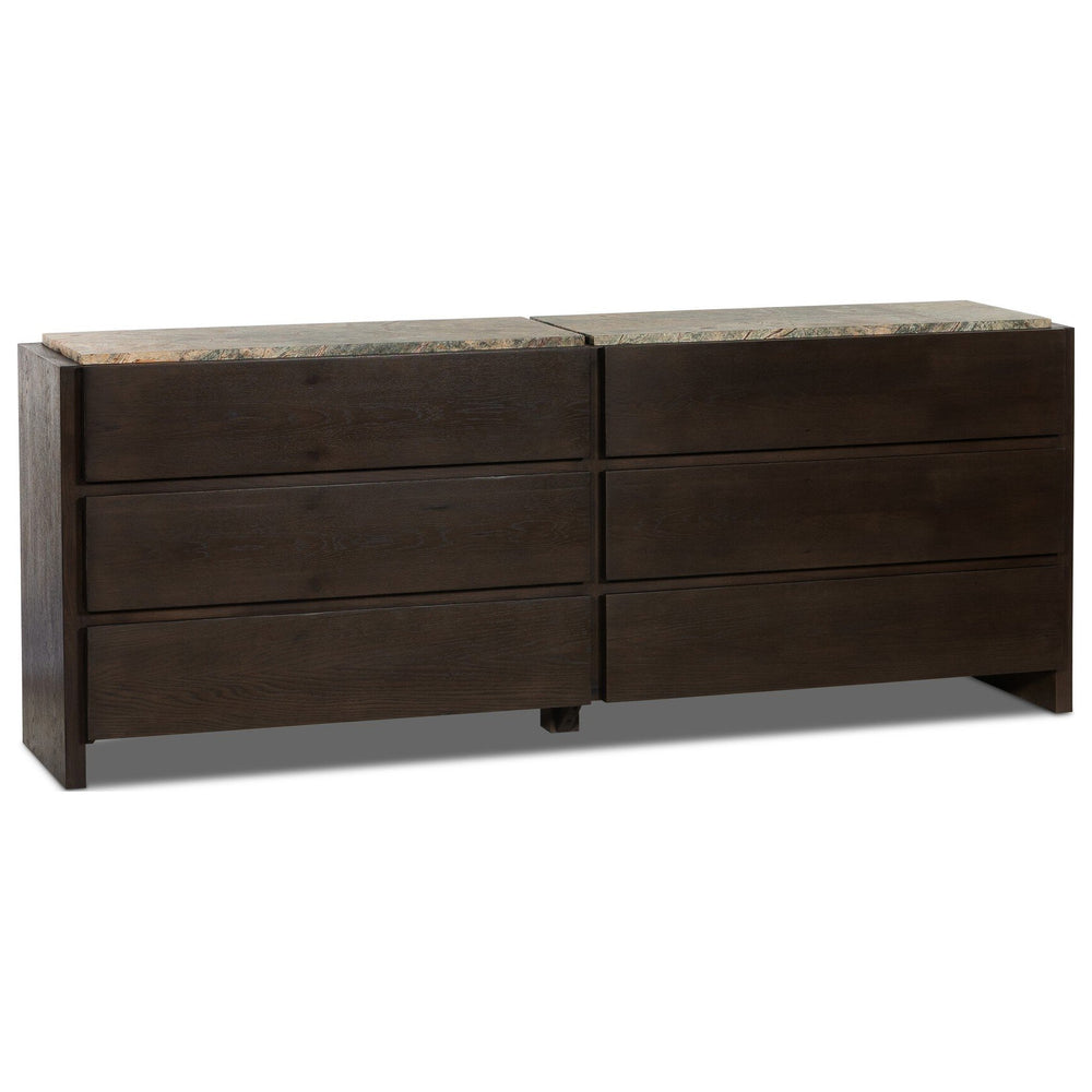 Rufus 6 Drawer Dresser, Espresso Oak by Four Hands — PRM_1