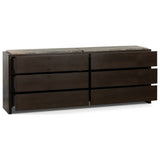 Rufus 6 Drawer Dresser, Espresso Oak by Four Hands — OPN_1