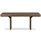 Soloma Desk, Grey Oak by Four Hands