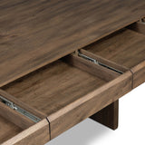 Soloma Desk, Grey Oak by Four Hands