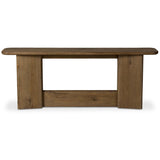 Nadine Console Table, Toasted Oak by Four Hands
