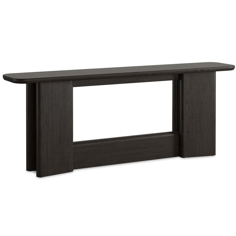 Nadine Console Table, Smoked Black by Four Hands