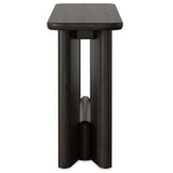 Nadine Console Table, Smoked Black by Four Hands