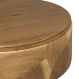 Marlena Coffee Table, Smoked Oak Veneer by Four Hands