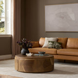 Marlena Coffee Table, Smoked Oak Veneer by Four Hands