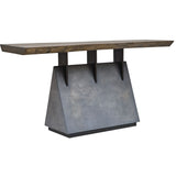 Vessel Console Table, Gunmetal