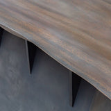 Vessel Console Table, Gunmetal