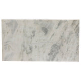 Bailor Coffee Table, Sandblasted White Marble by Four Hands — TOP_1