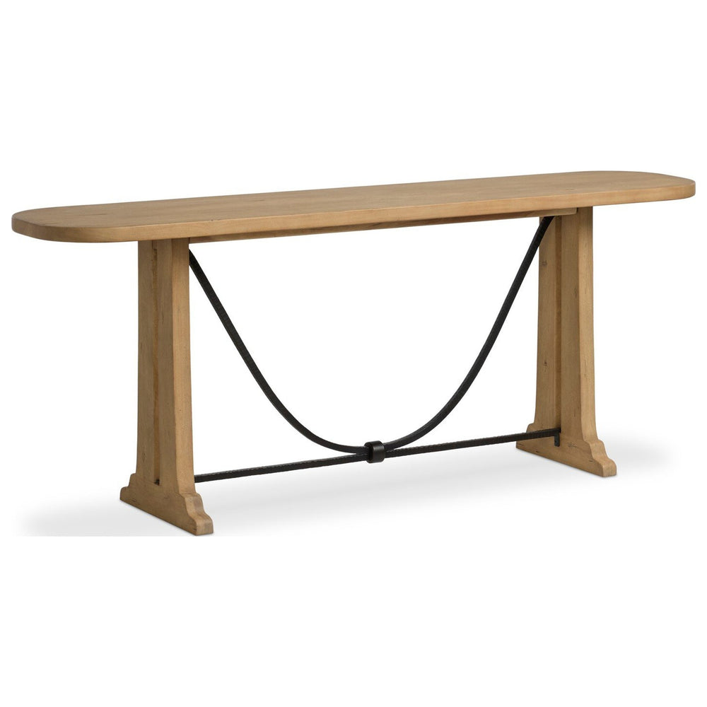Barth Console Table, Light Mixed Reclaimed by Four Hands — PRM_1