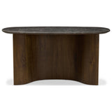 Tae Console Table, Textured Bluestone by Four Hands — FRT_1