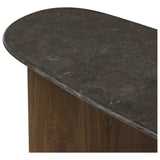 Tae Console Table, Textured Bluestone by Four Hands — DET_1