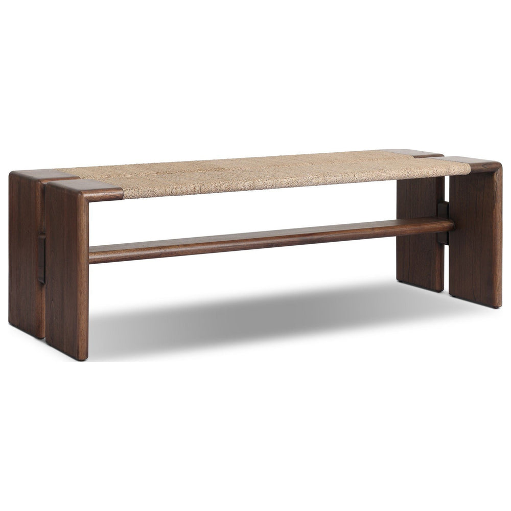 Heather Accent Bench, Natural Agel by Four Hands — PRM_1