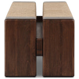 Heather Accent Bench, Natural Agel by Four Hands — SID_1