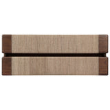 Heather Accent Bench, Natural Agel by Four Hands — TOP_1