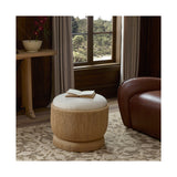 Claudius Accent Stool, Merida Natural by Four Hands — ESS_1